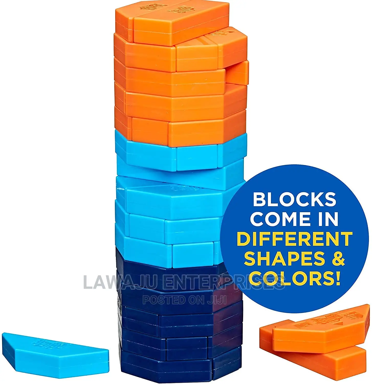 Jenga Octagone Game - 45pcs