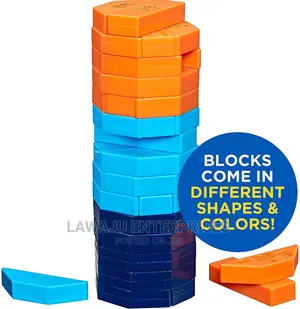Jenga Octagone Game - 45pcs