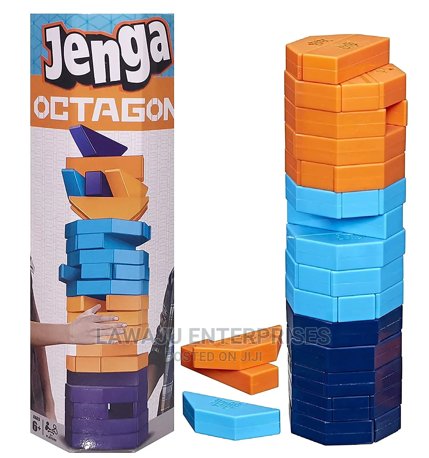 Jenga Octagone Game - 45pcs