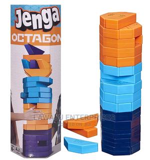 Jenga Octagone Game - 45pcs - thumbnail 2