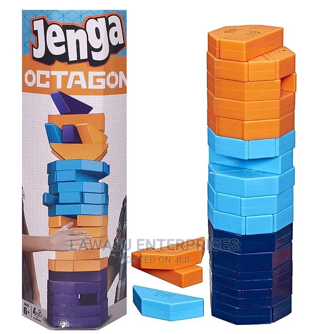 Jenga Octagone Game - 45pcs - main view