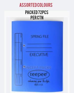 Teepee Execitive 72pcs (1ctn) PVC Spring File. - thumbnail 2