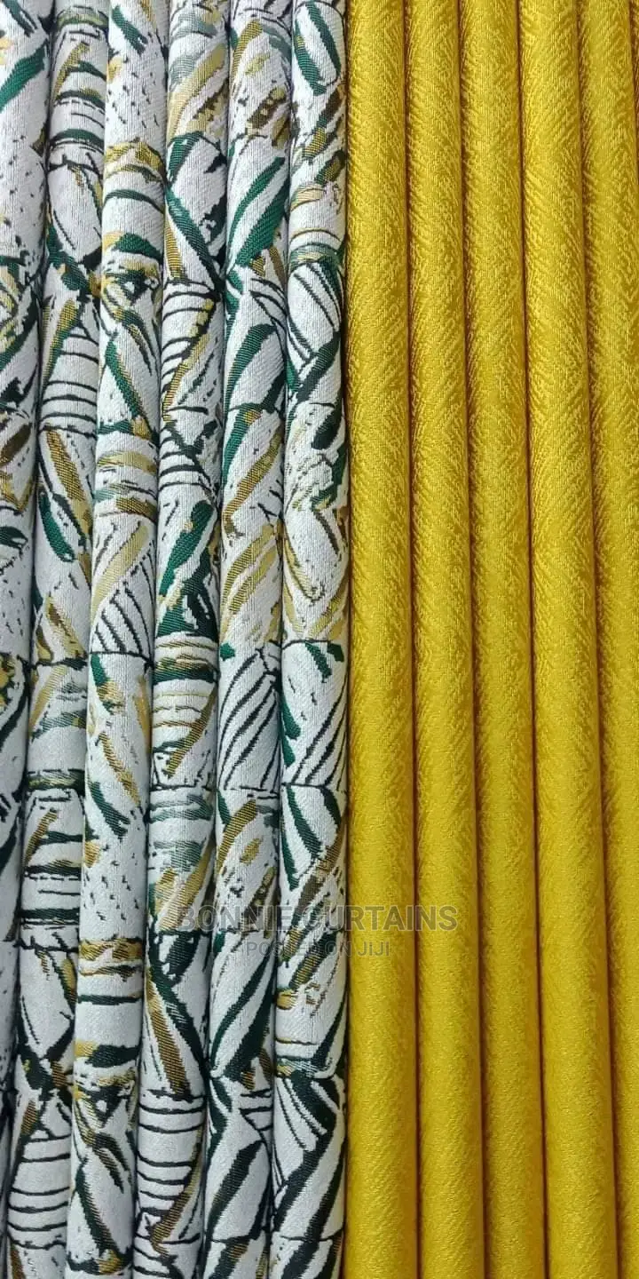 Heavy Curtains and Their Matching Sheers Available