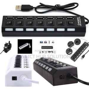 New Splitter 7 Port USB Multi Devices HUB Super Speed Desktop PC/ - thumbnail 2