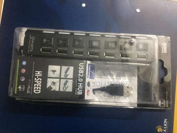 New Splitter 7 Port USB Multi Devices HUB Super Speed Desktop PC/ - thumbnail 3