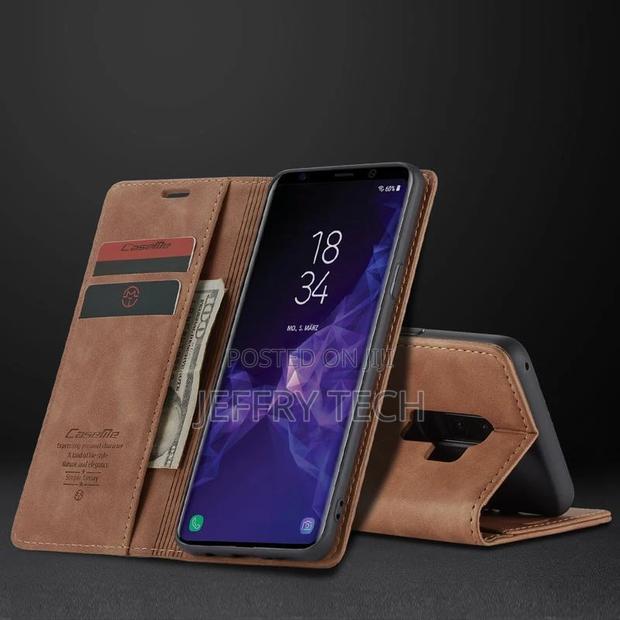 Luxury Leather Wallet Case for Samsung Galaxy S8 Magnetic F