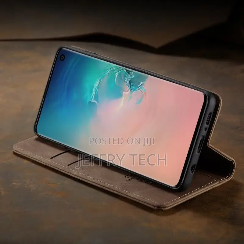 Luxury Leather Wallet Case for Samsung Galaxy S8 Magnetic F