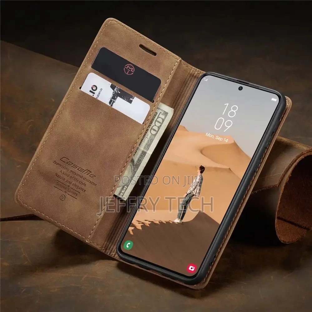 Leather Case for Samsung Galaxy A73 Flip Cover