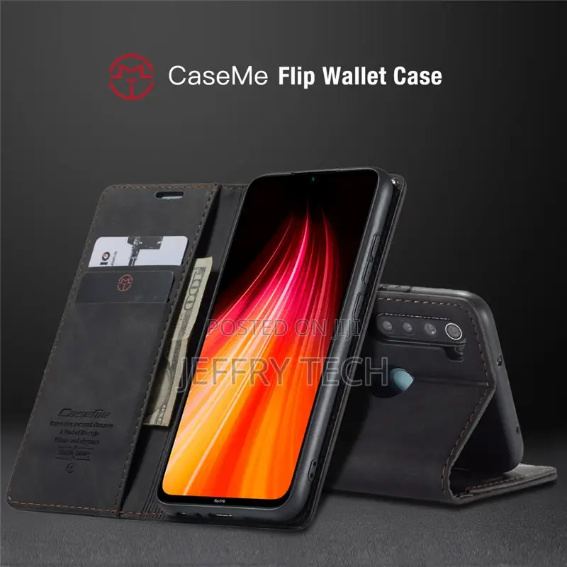 Magnetic Flip Leather Case for Redmi Note 10 Pro