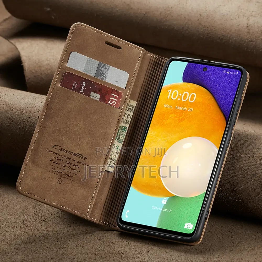 A53 Flip Leather Wallet for Samsung A73 5g Back Cover