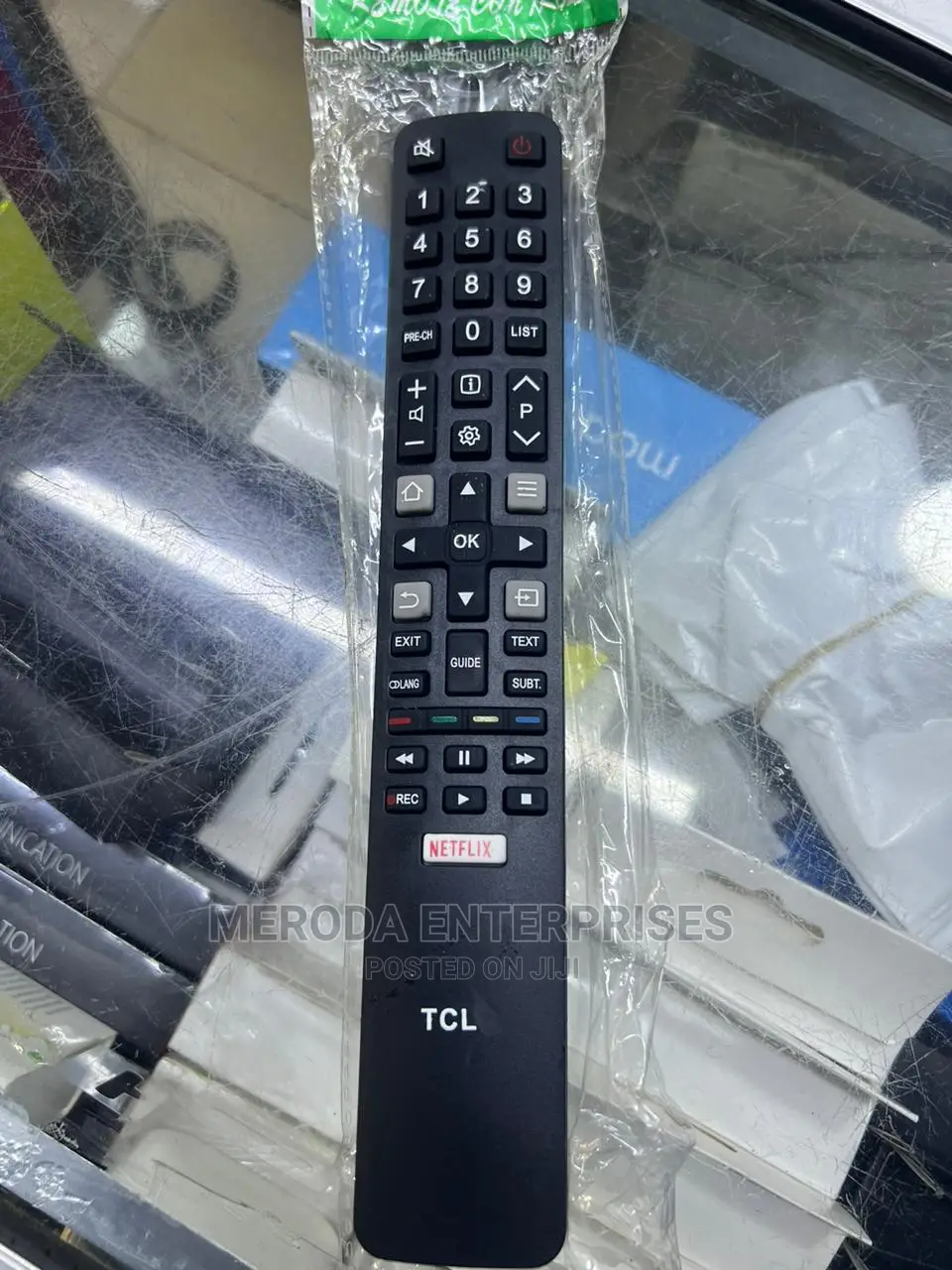 TCL Long Remote Black With Netflix