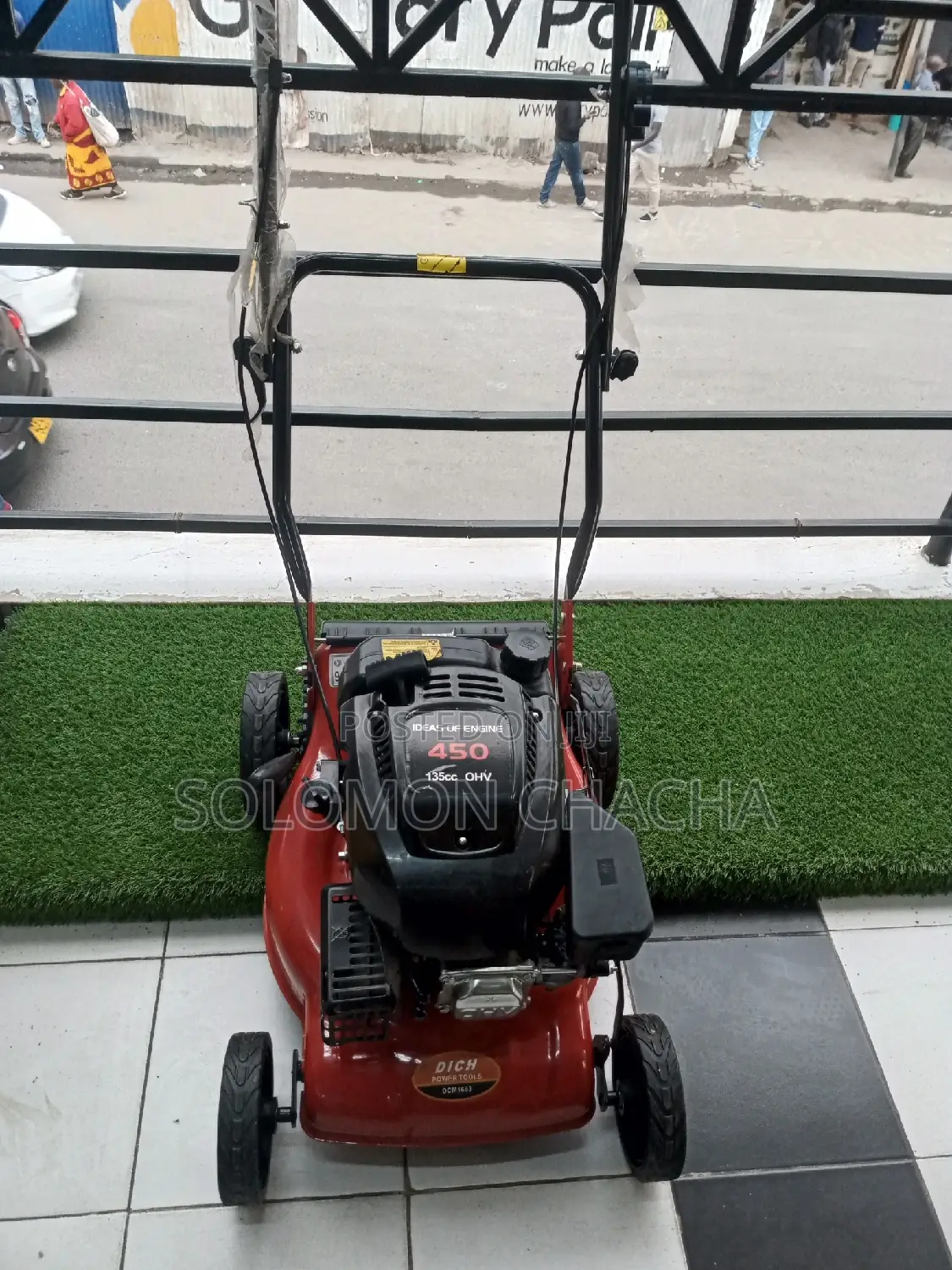 IDEAS OF ENGINE 132cc Lawn Mower