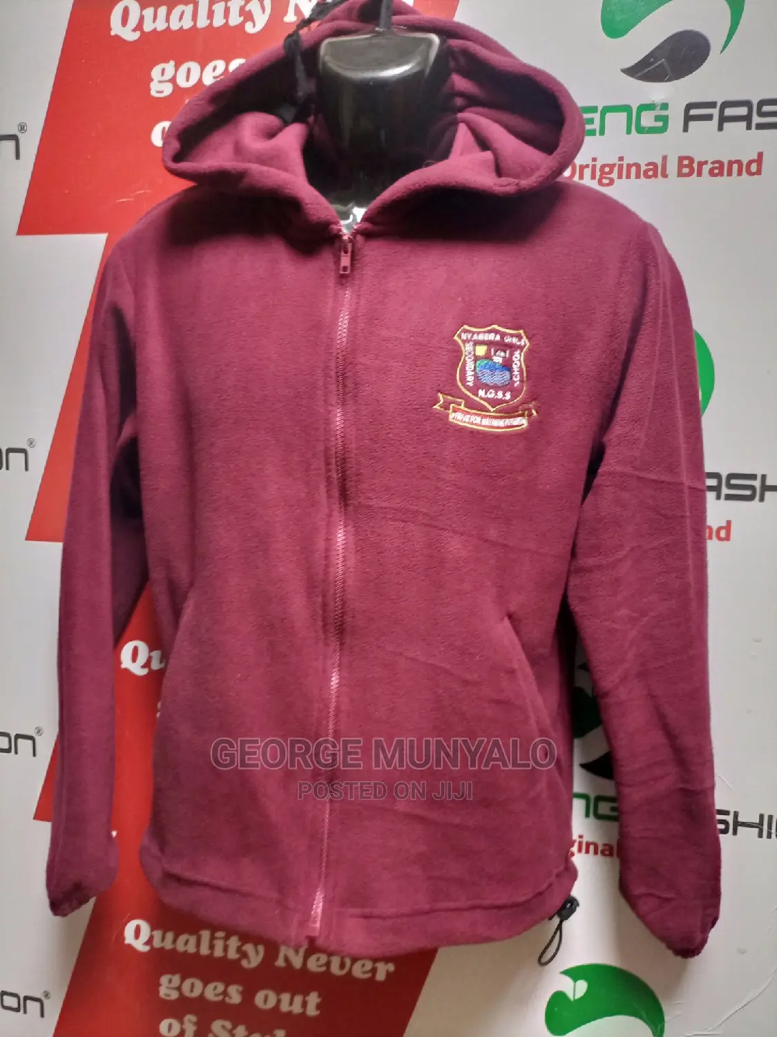 School Fleece Jackets (With Hoodie)