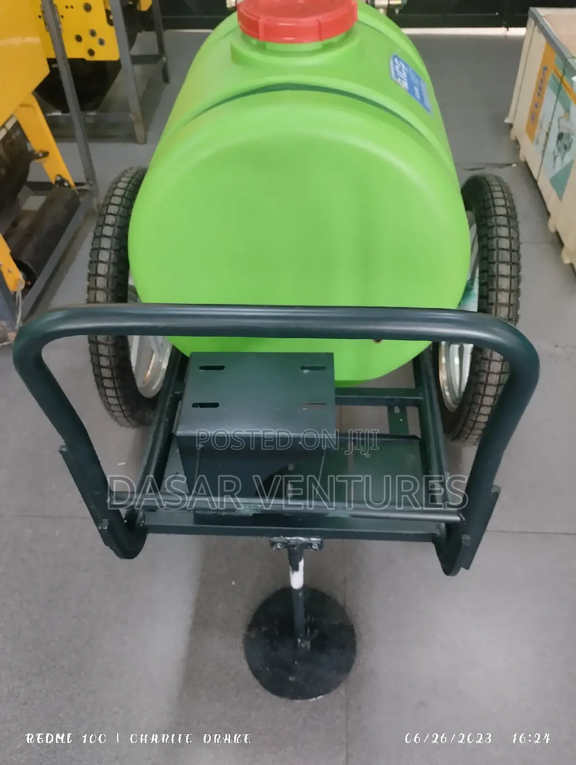 Motorised Sprayer 160l With Fabricated Wheels