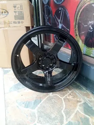 Size 17 Advan Black Plain Rims
