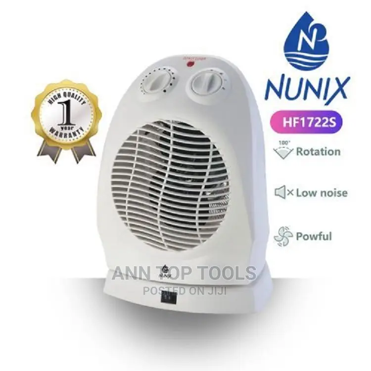 Nunix HF1722S Rotating Room Heater