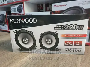 Kenwood 220 Watts 4 Inch Dashboard Speakers- A Pair