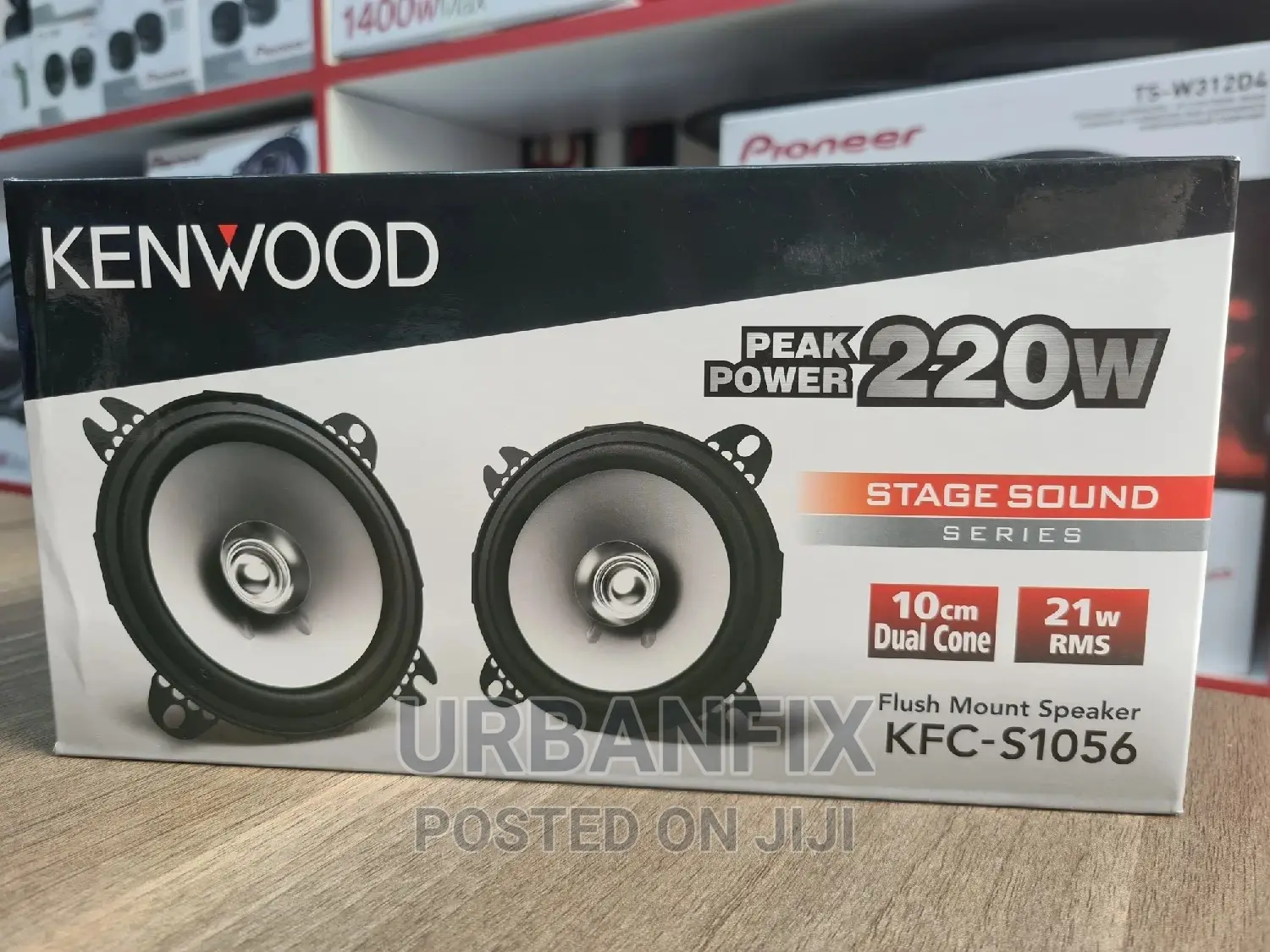 Kenwood 220 Watts 4 Inch Speakers- A Pair