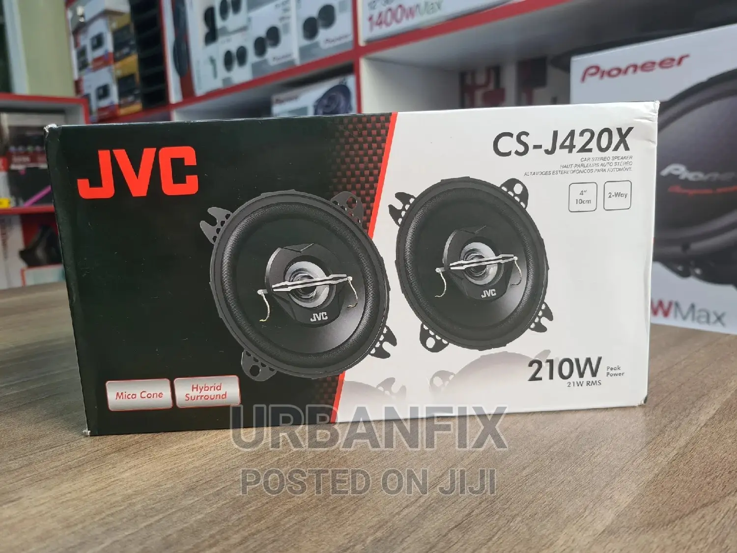 JVC 210 Watts 4 Inch Midrange Speakers