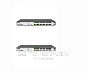DGS-F1026P D-Link Upto 250 Meter Support 24-Port 1000mbps
