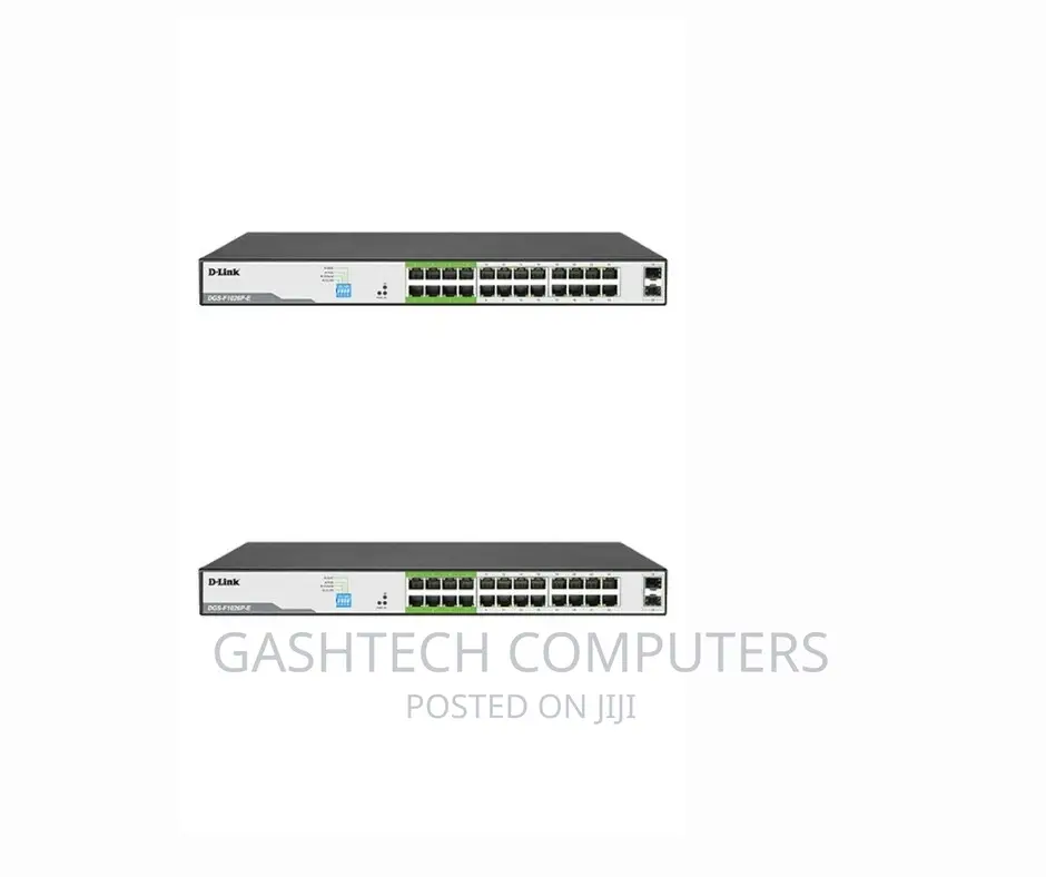 DGS-F1026P D-Link Upto 250 Meter Support 24-Port 1000mbps