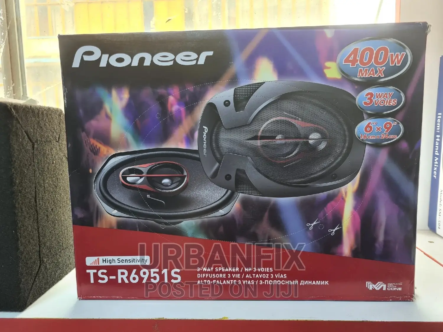 Brand New 400 Watts 6 by 9 Oval Midrange Speakers