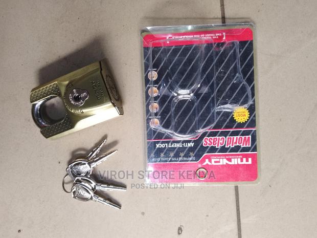 Hot Selling Mindy Padlock 4 Keys Hardened Shackle - thumbnail 2