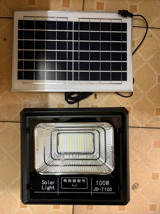 100W JD T100 Solar Flood Light - main view