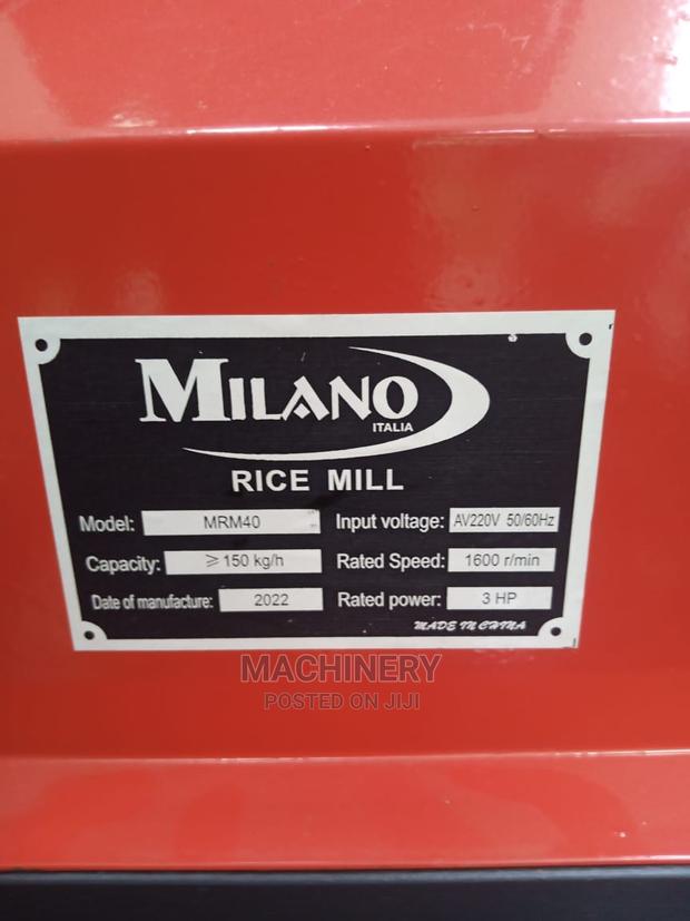 Milano Rice Milling Machine - thumbnail 3