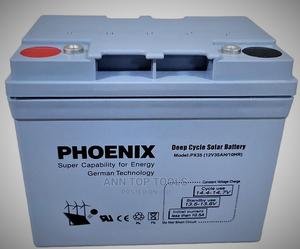 Phoenix 12v35ah Deep Cycle Solar Battery - thumbnail 2