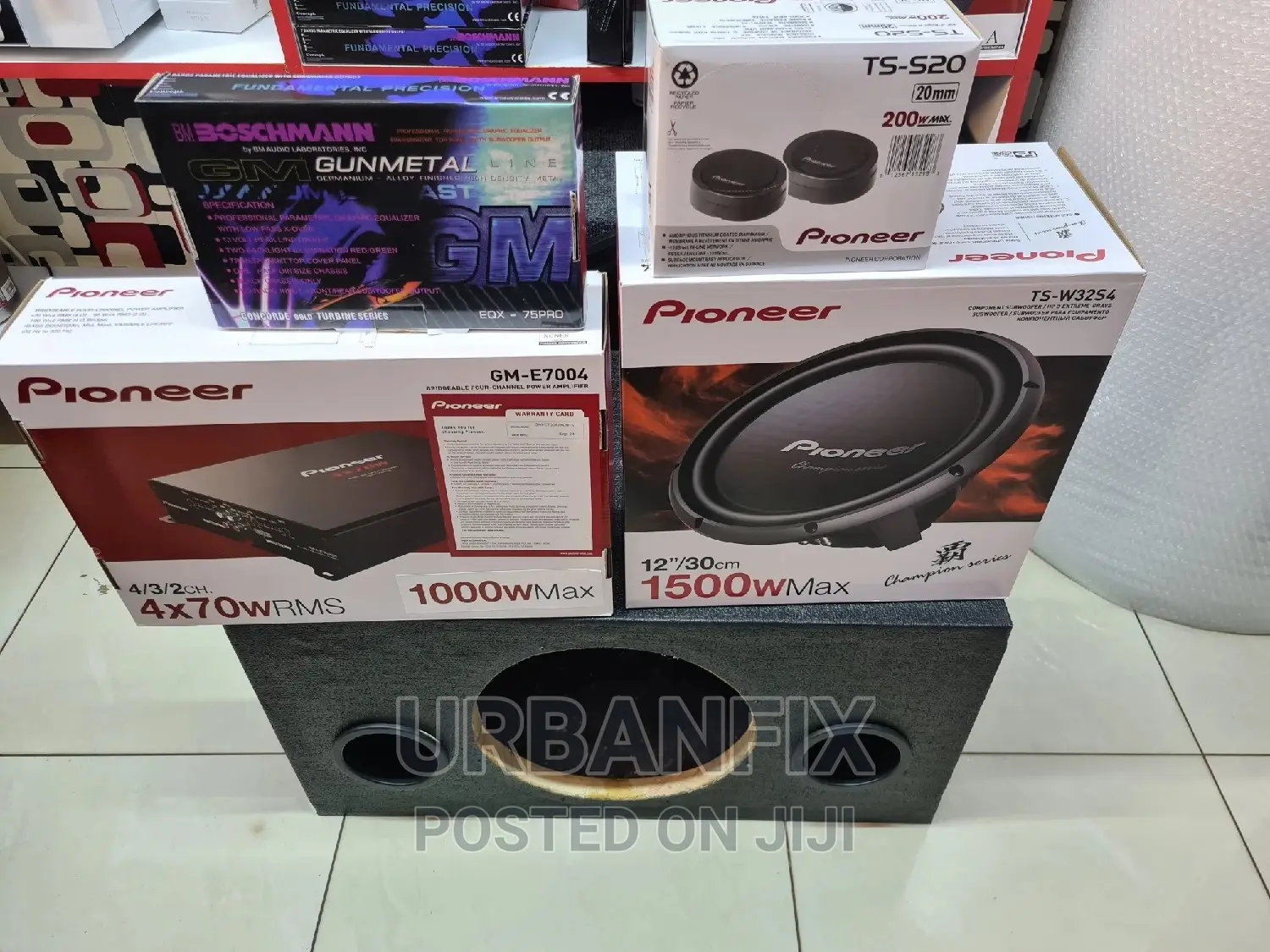 Brand New Pioneer Complete Car Music System