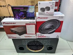 Complete Pioneer 1000 Watts Car Audio Music System
