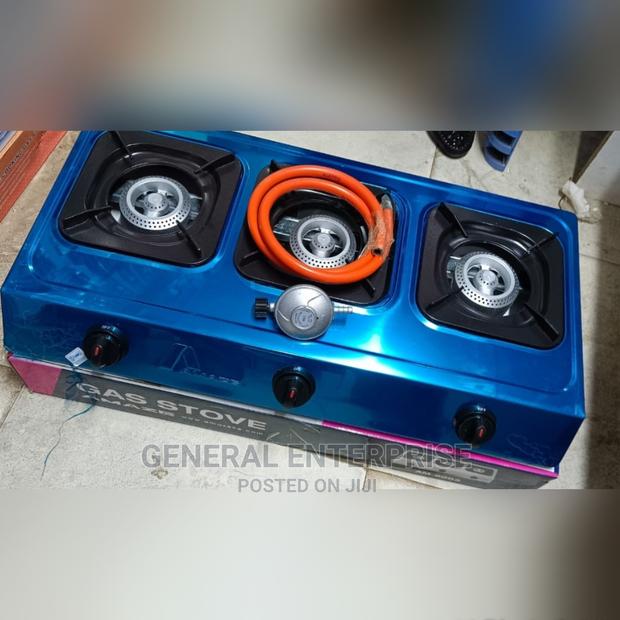 AMAZE 3 Burner Stainless Top Auto Ignition Gas Cooker