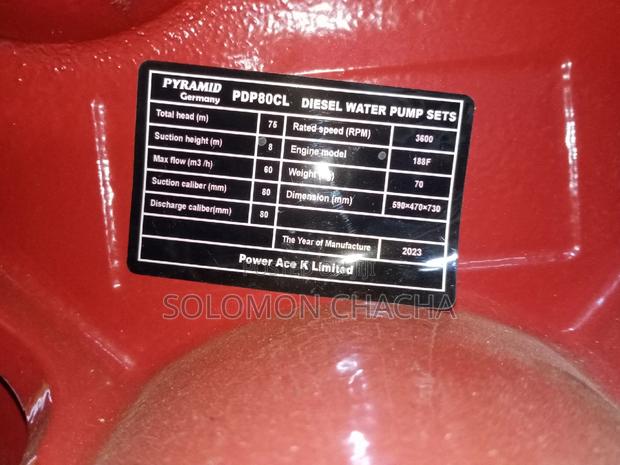 Best PYRAMID Germany 3inch High Pressure Diesel Water Pump - thumbnail 3