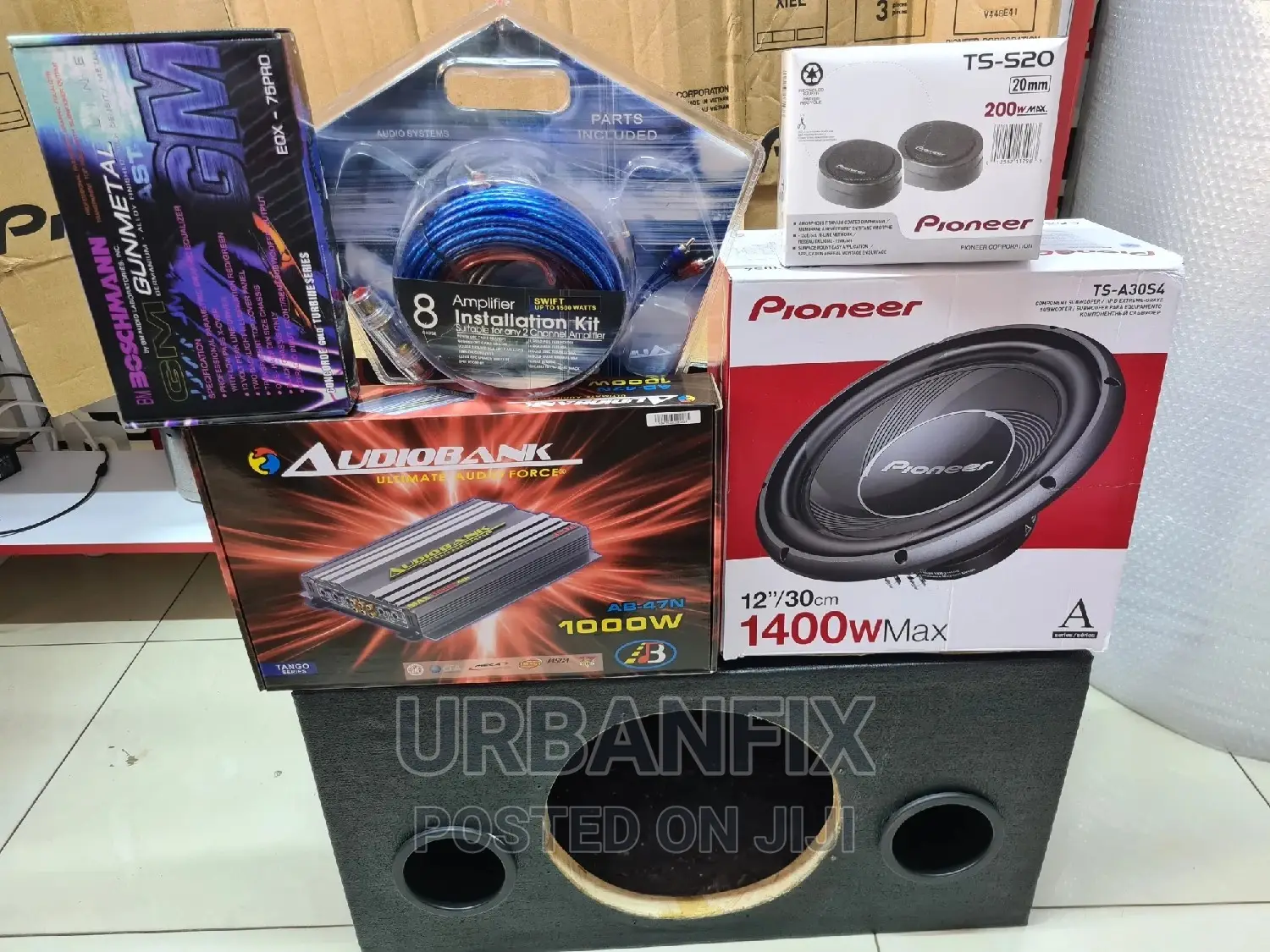 Brand New 1400 Watts Powerful Pioneer Complete Audio System