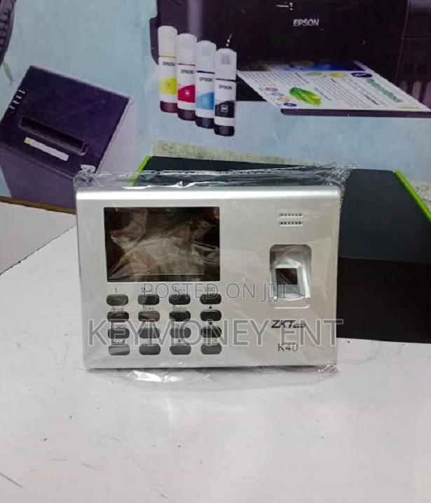 Time Attendance Terminal - main view