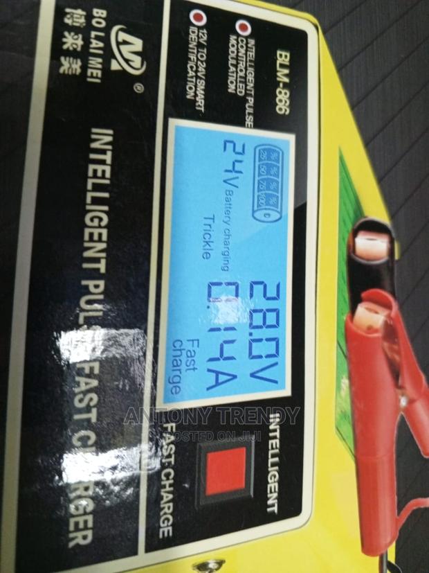 Intelligent Car Battery Fast Pulse Charger - main view