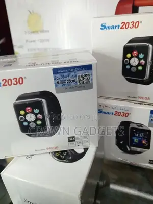 Smart 2030 Smart Watch Silicone Band With SIM Card