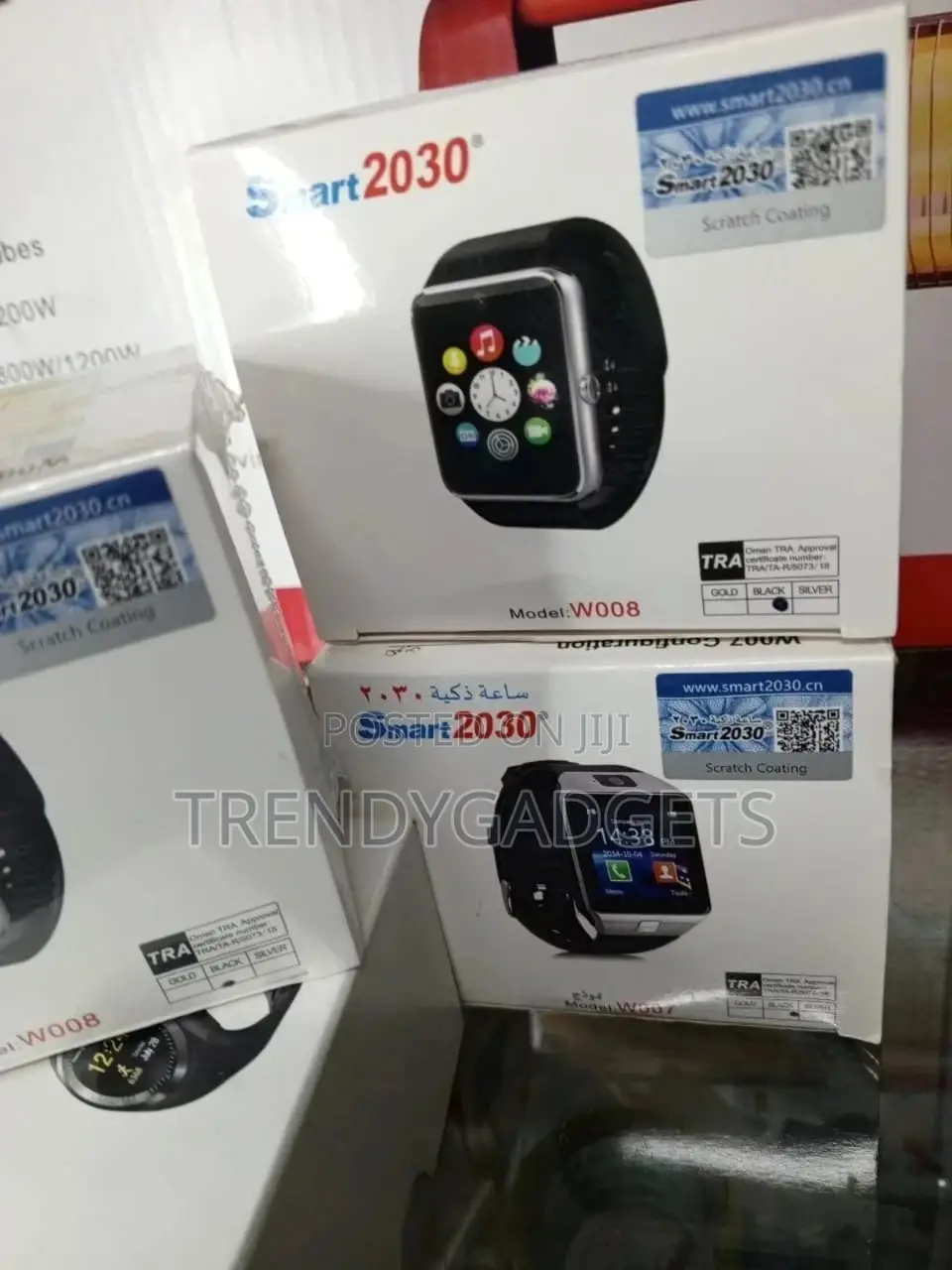 Smart 2030 Smart Watch Silicone Band With SIM Card