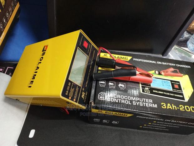 Generic Intelligent Fast Pulse Car Battery Charger - main view