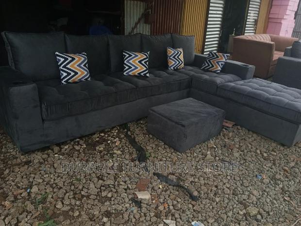 Quality 7 Seater Sofa With 2 Cup Hoder - main view