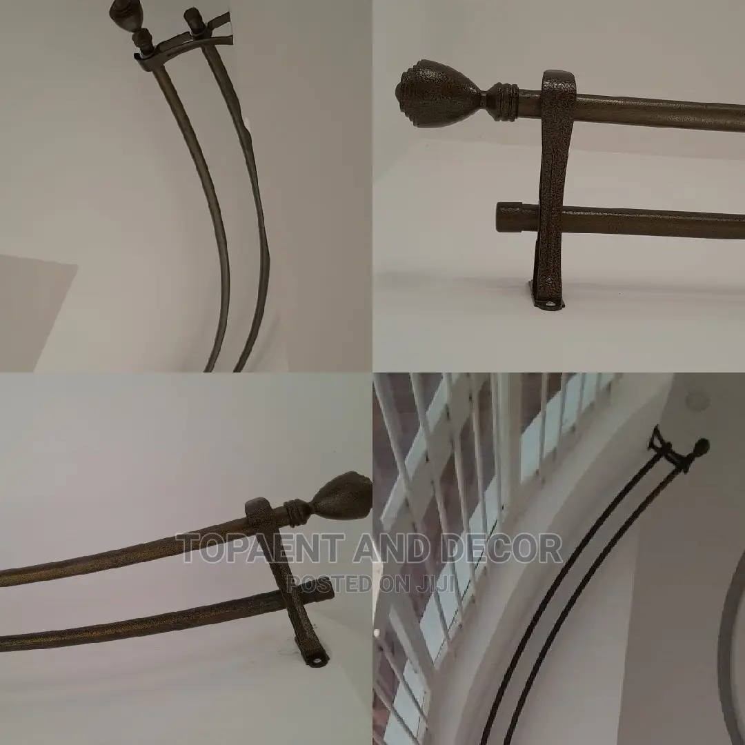 Jua Kali Curtain Rods Jua Kali Curtain Rods Available