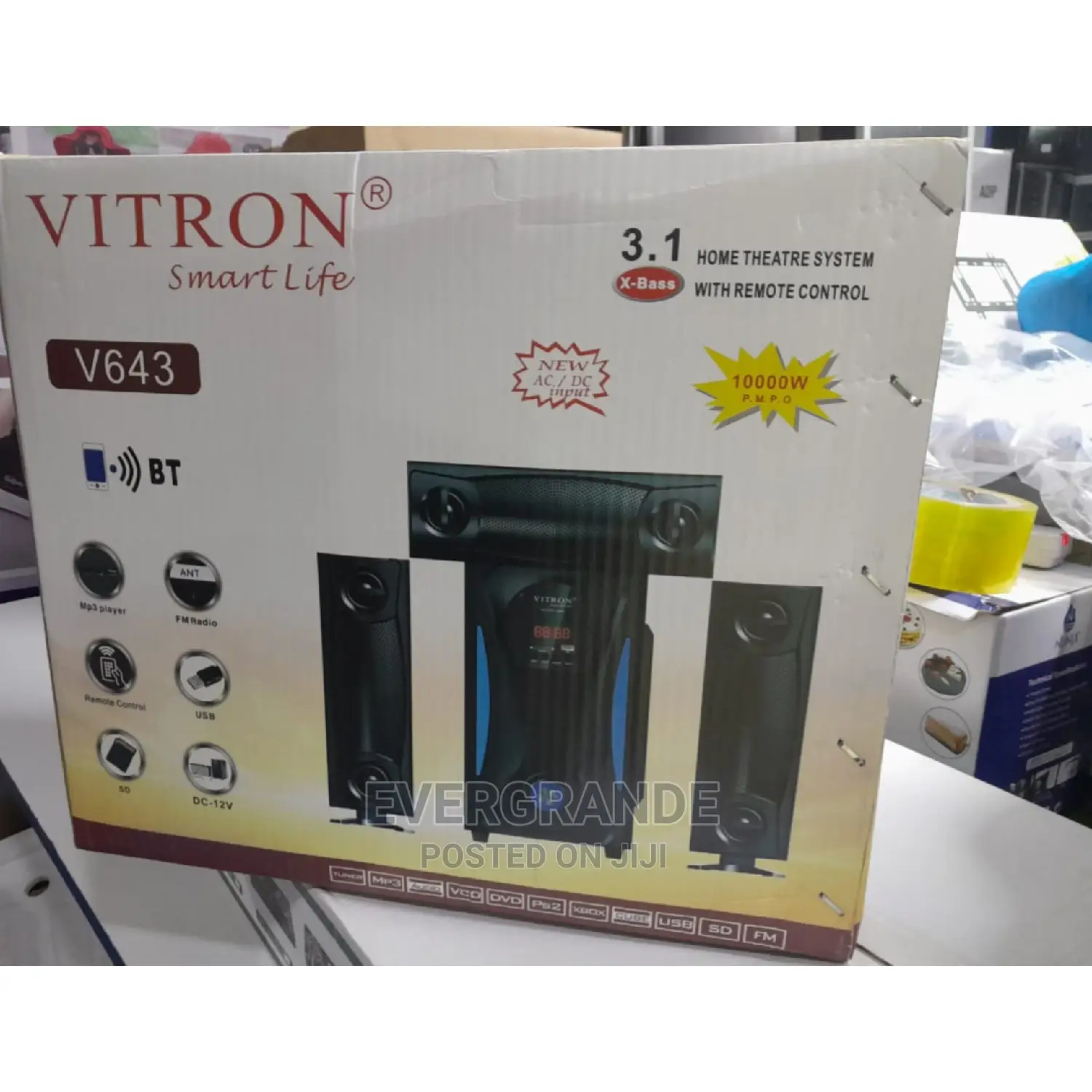 Woofer Woofer 1000watts 3 In1 Speaker