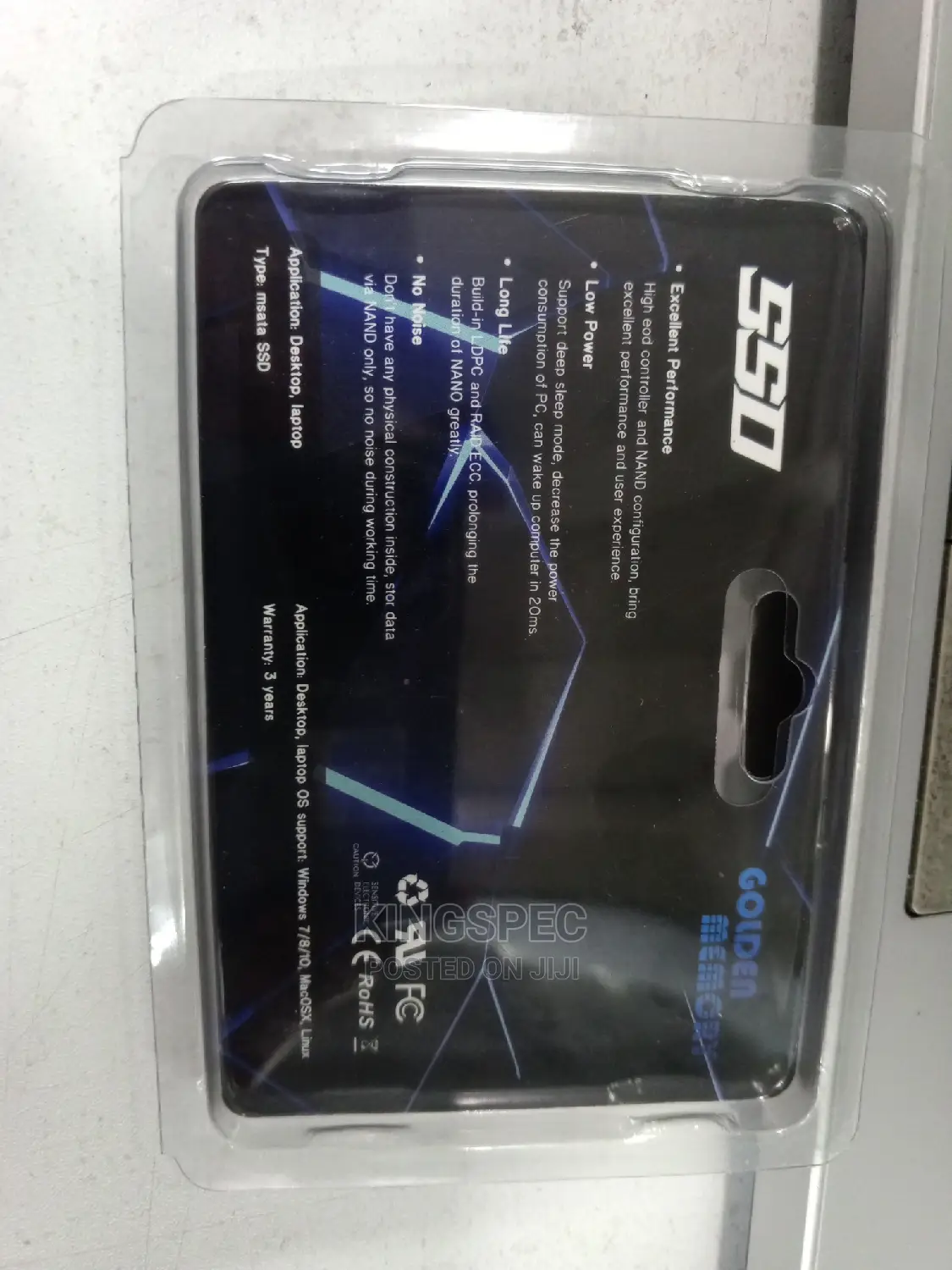 Golden Memory Msata Series 256gb