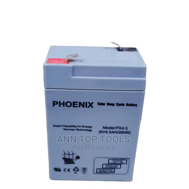Phoenix 6v4.5ah Deep Cycle Solar Battery