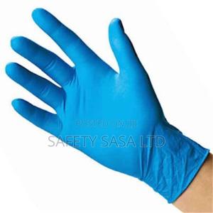 Nitrile Gloves Blue - main view