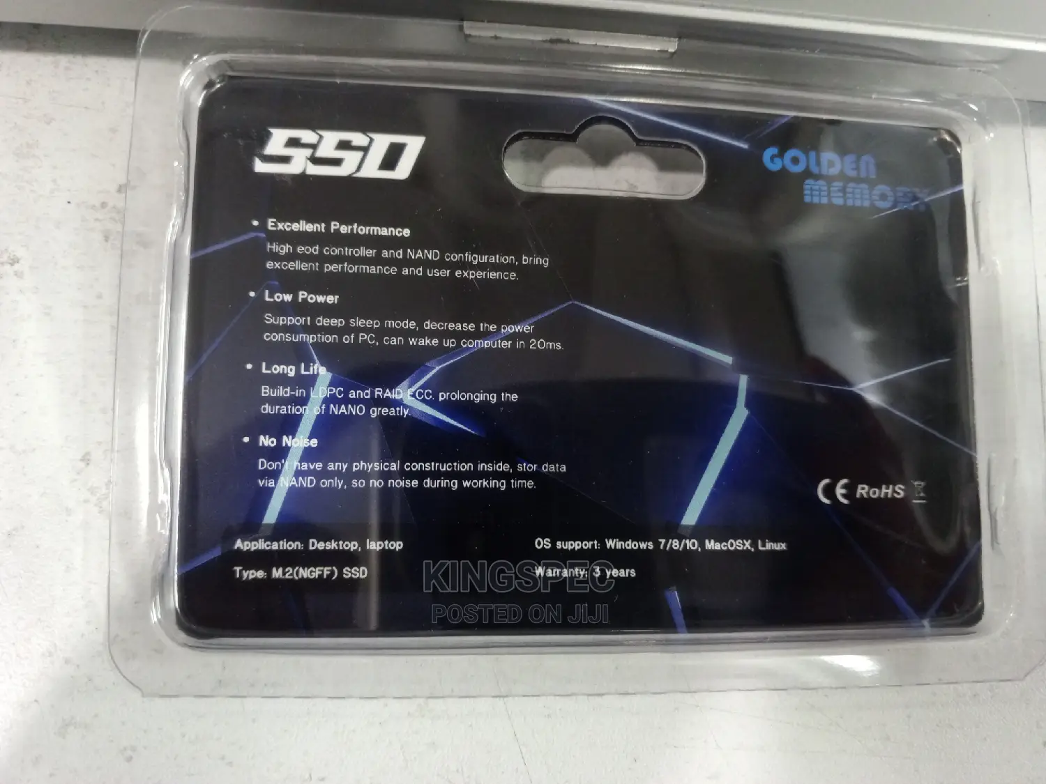 Golden Memory M.2 NGFF 128gb SSD