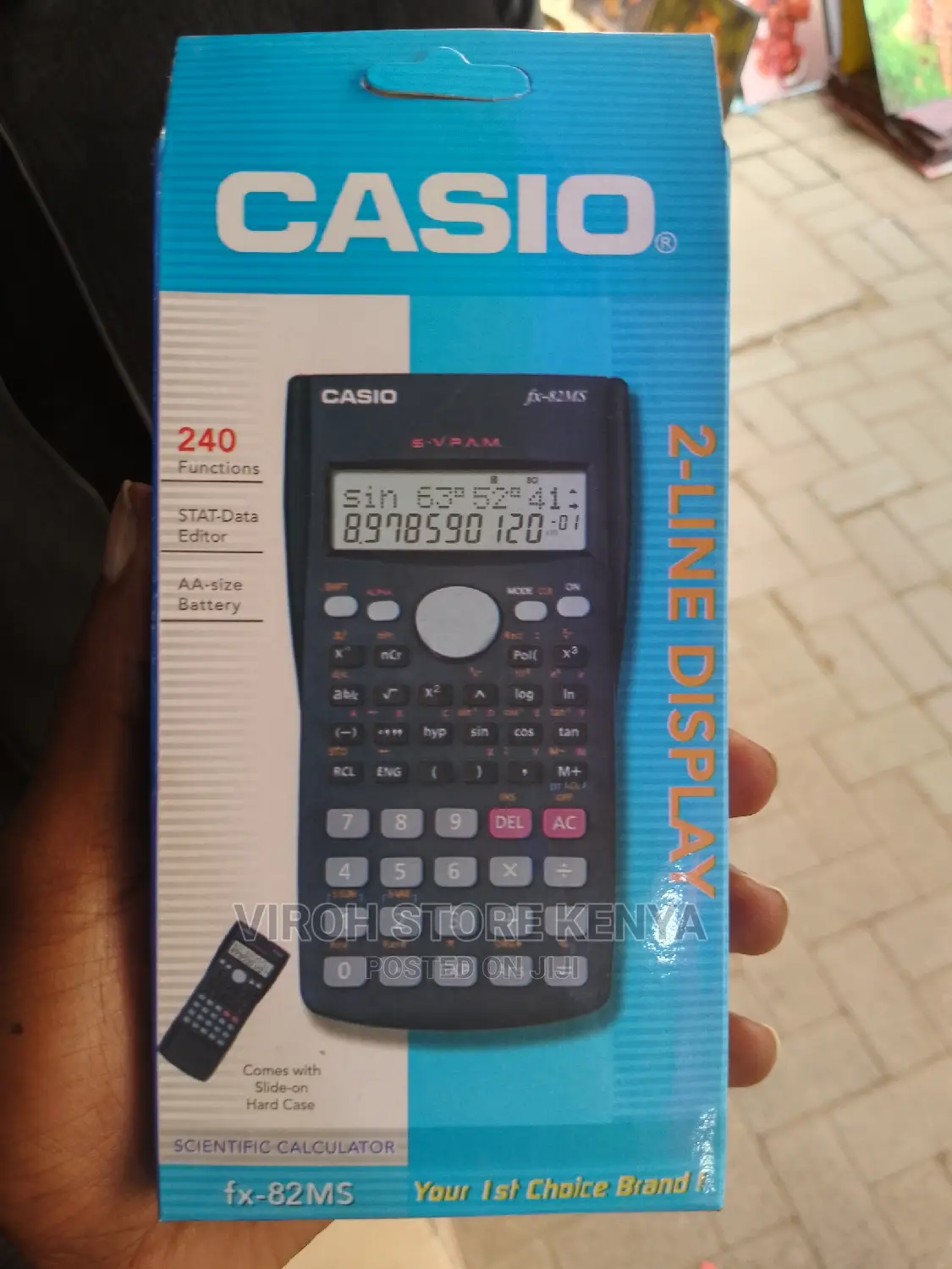 Casio FX-82MS Calculator 240functions Scientific Calculator