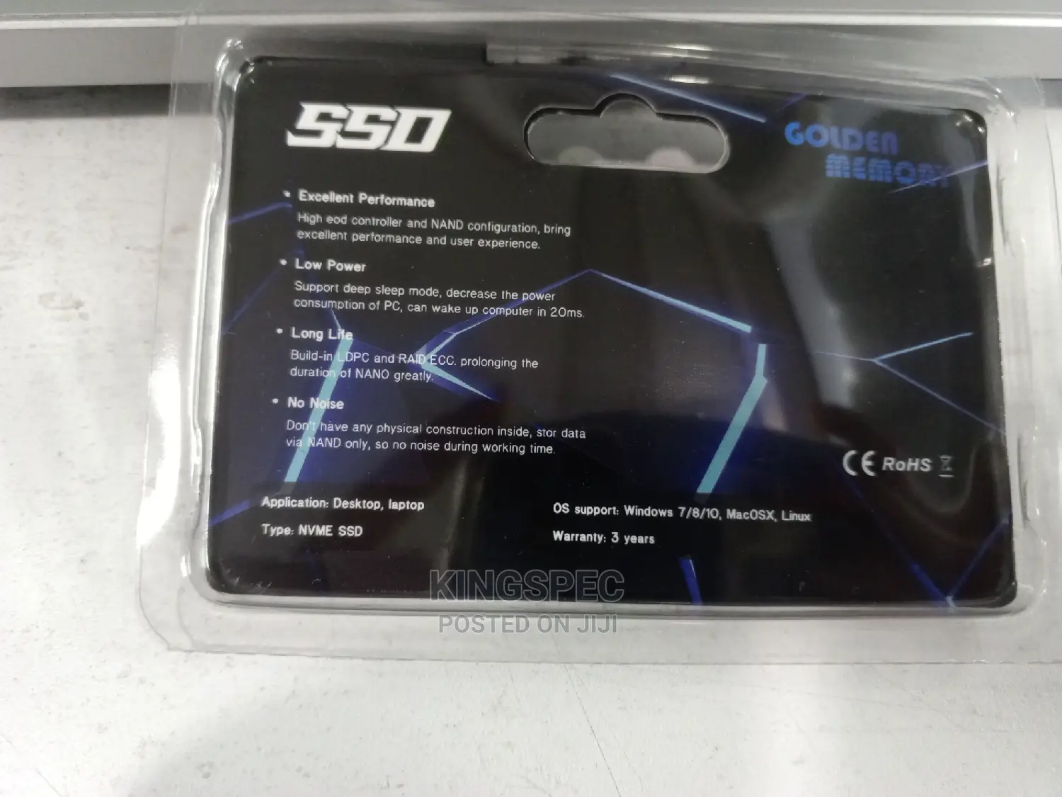Golden Memory Nvme 128gb