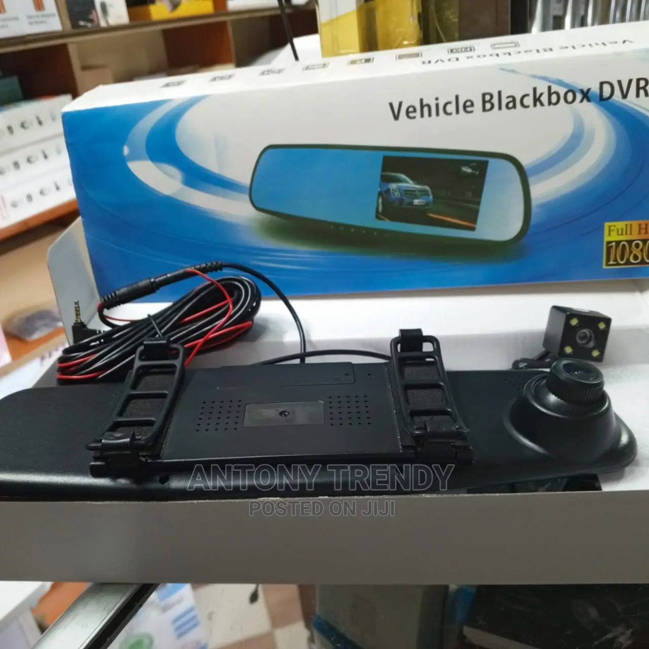 Dash Cam Rearview Mirror - 4.3” DVR Monito